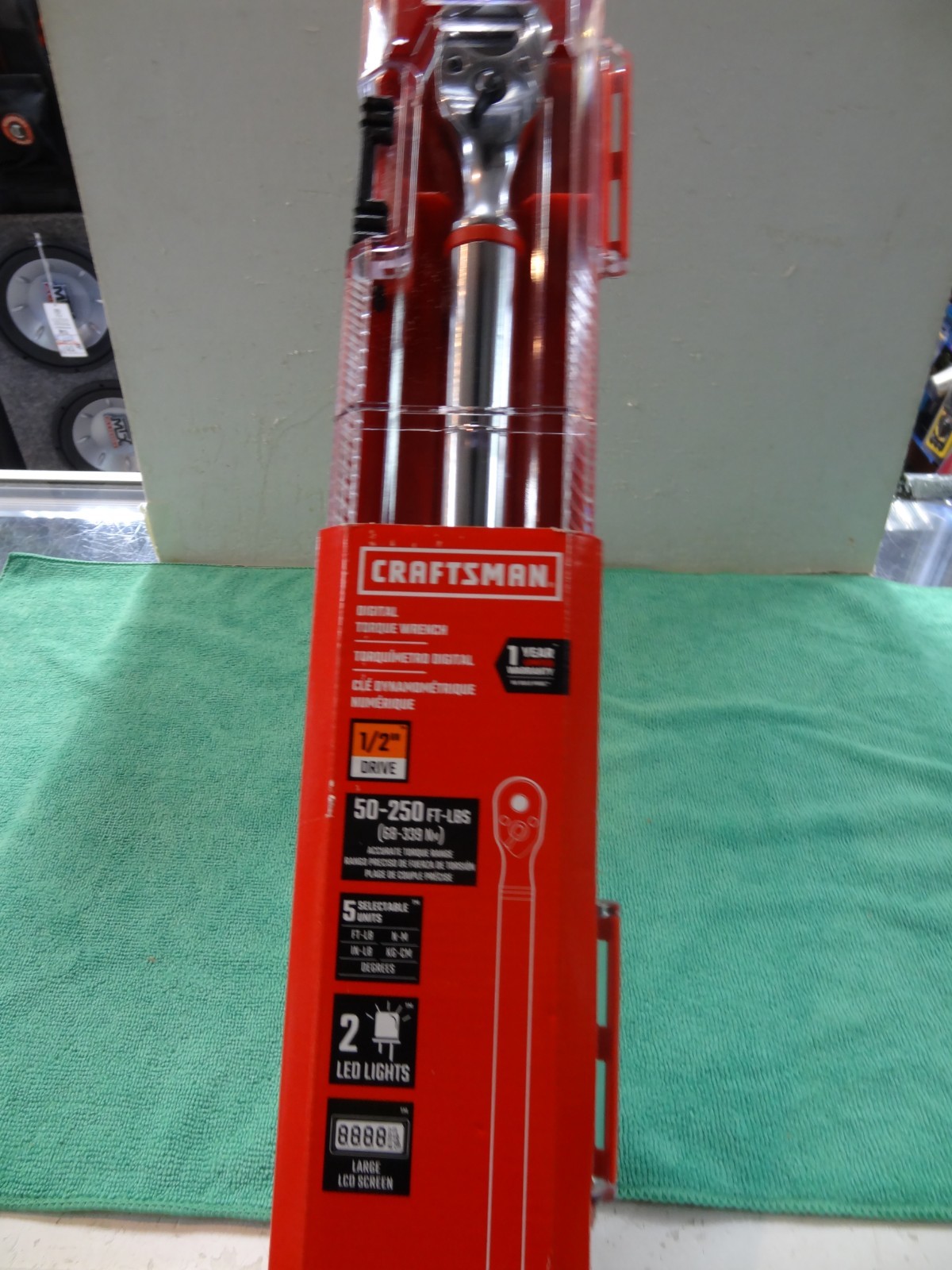 NEW CRAFTSMAN CMMT99436 1/2-Inch Drive Digital Torque Wrench 50 to 250 Ft-Lbs