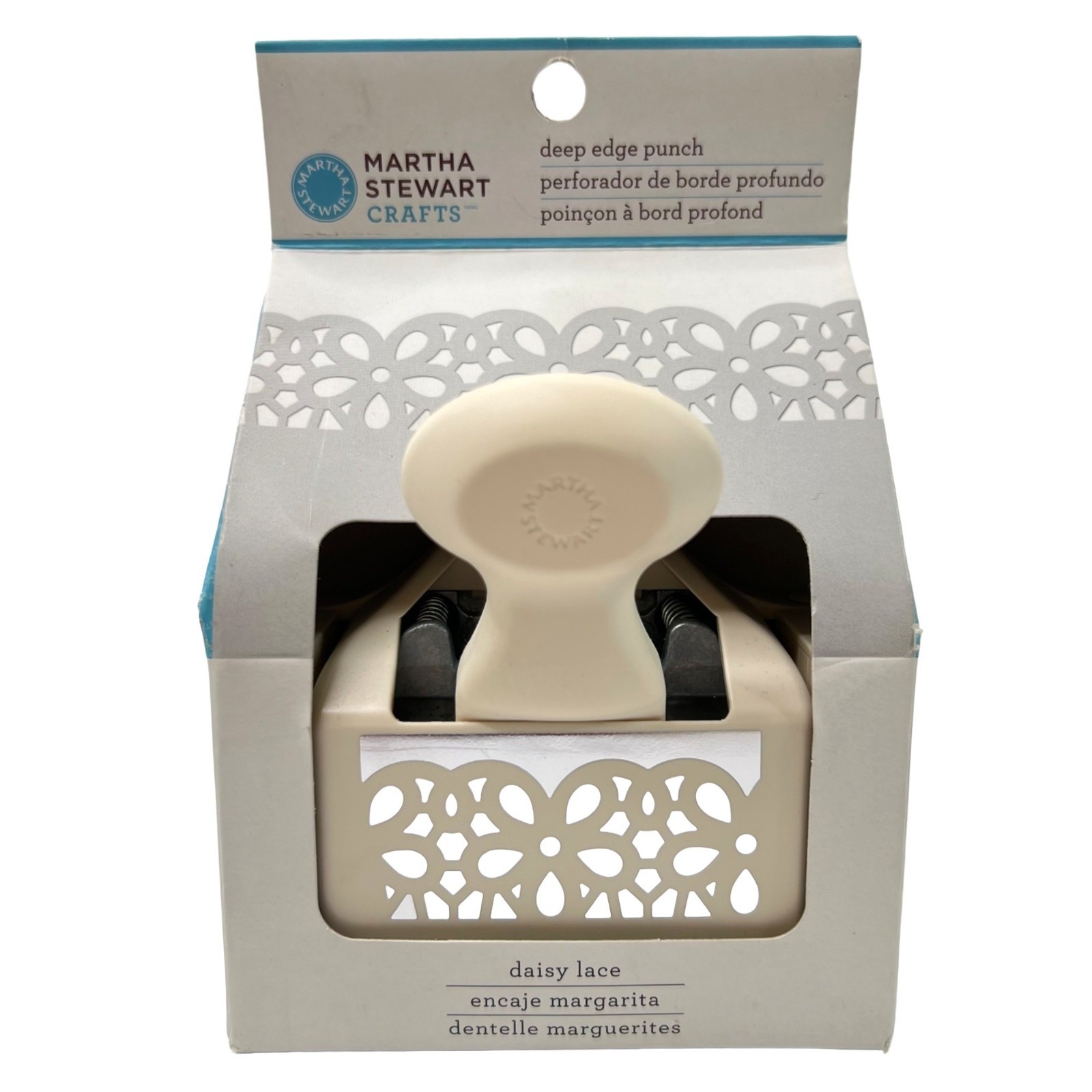 Double Edge Punch Daisy Lace Trim Martha Stewart Crafts New in Box Scrapbooking