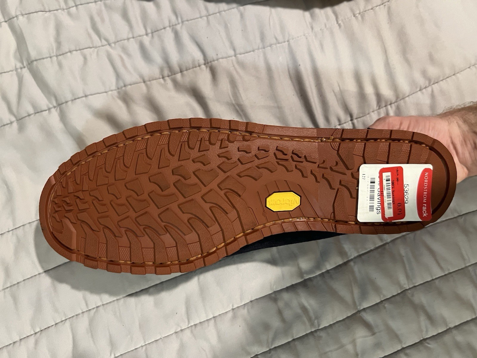 Quoddy Men’s Kennebec Chukka, Navy Suede, Vibram Sole, Size 11