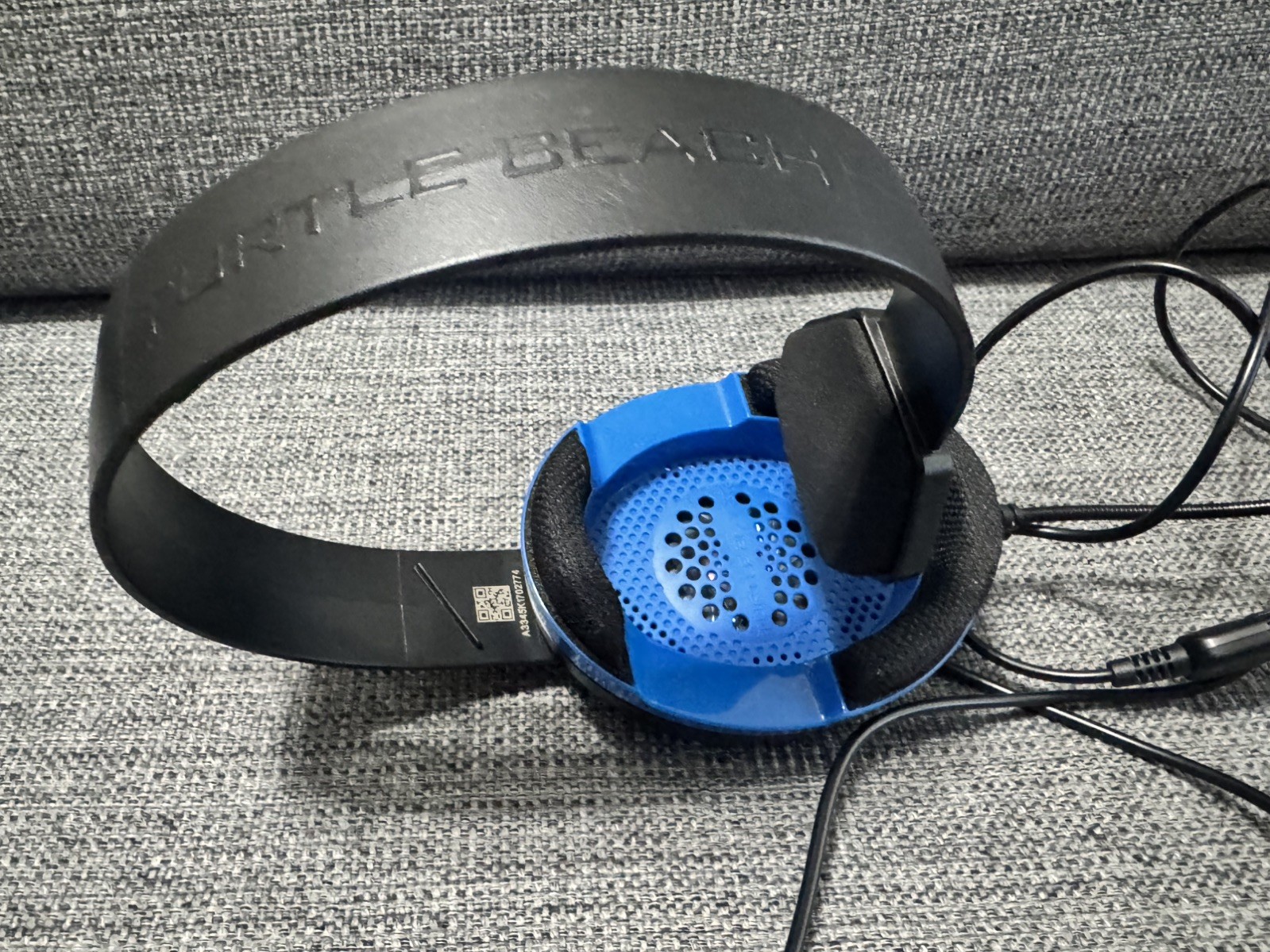 Turtle Beach Wired Over-Ear Gaming Headset Boom Mic 3.5mm Black/Blue