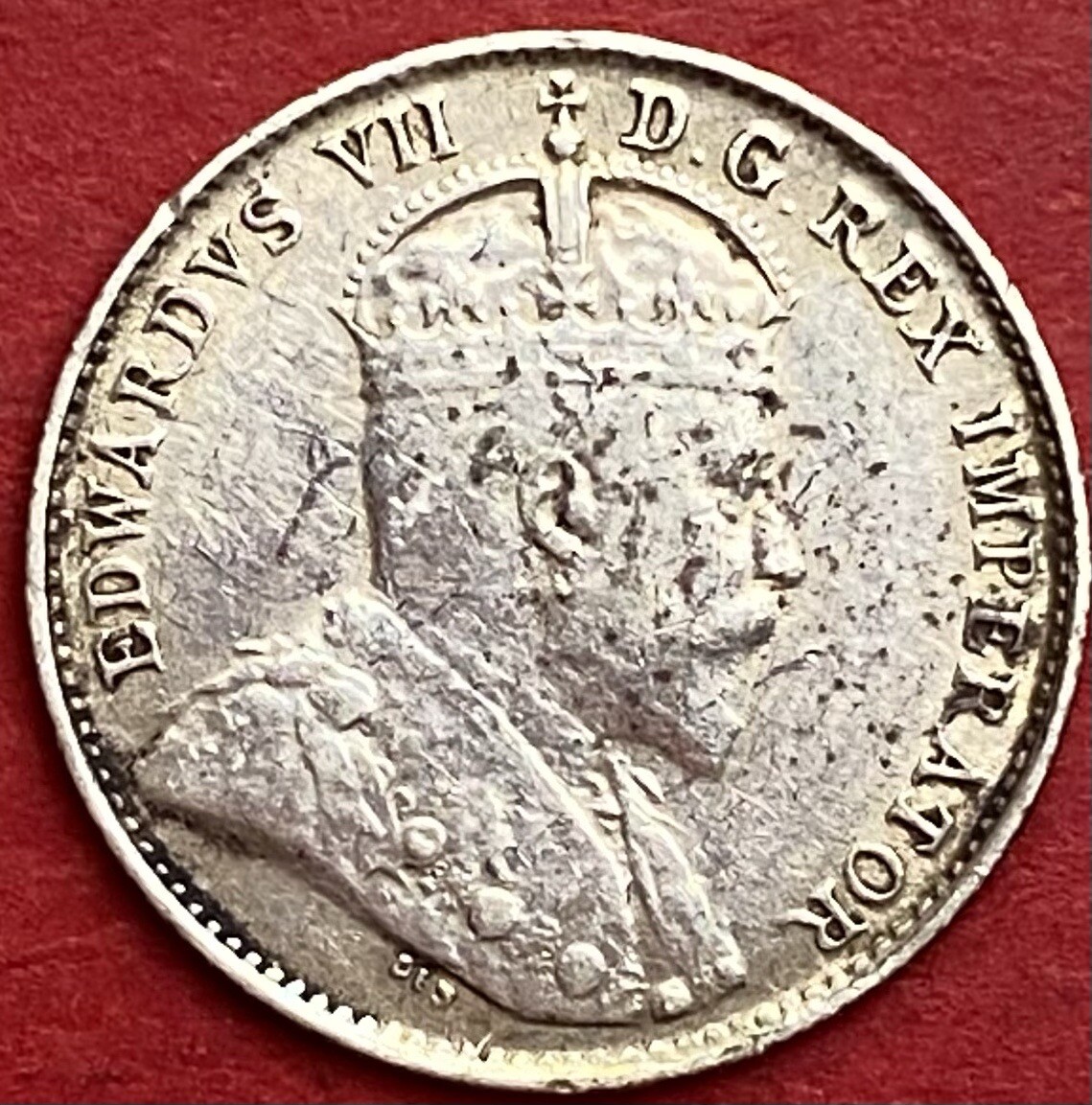1908 Newfoundland 5 Cents - VF/EF - Lot#7084