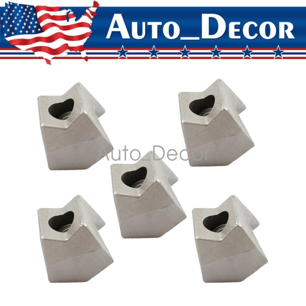 5Pcs Replacement For Fecon Cubit Reversible Knife Teeth US
