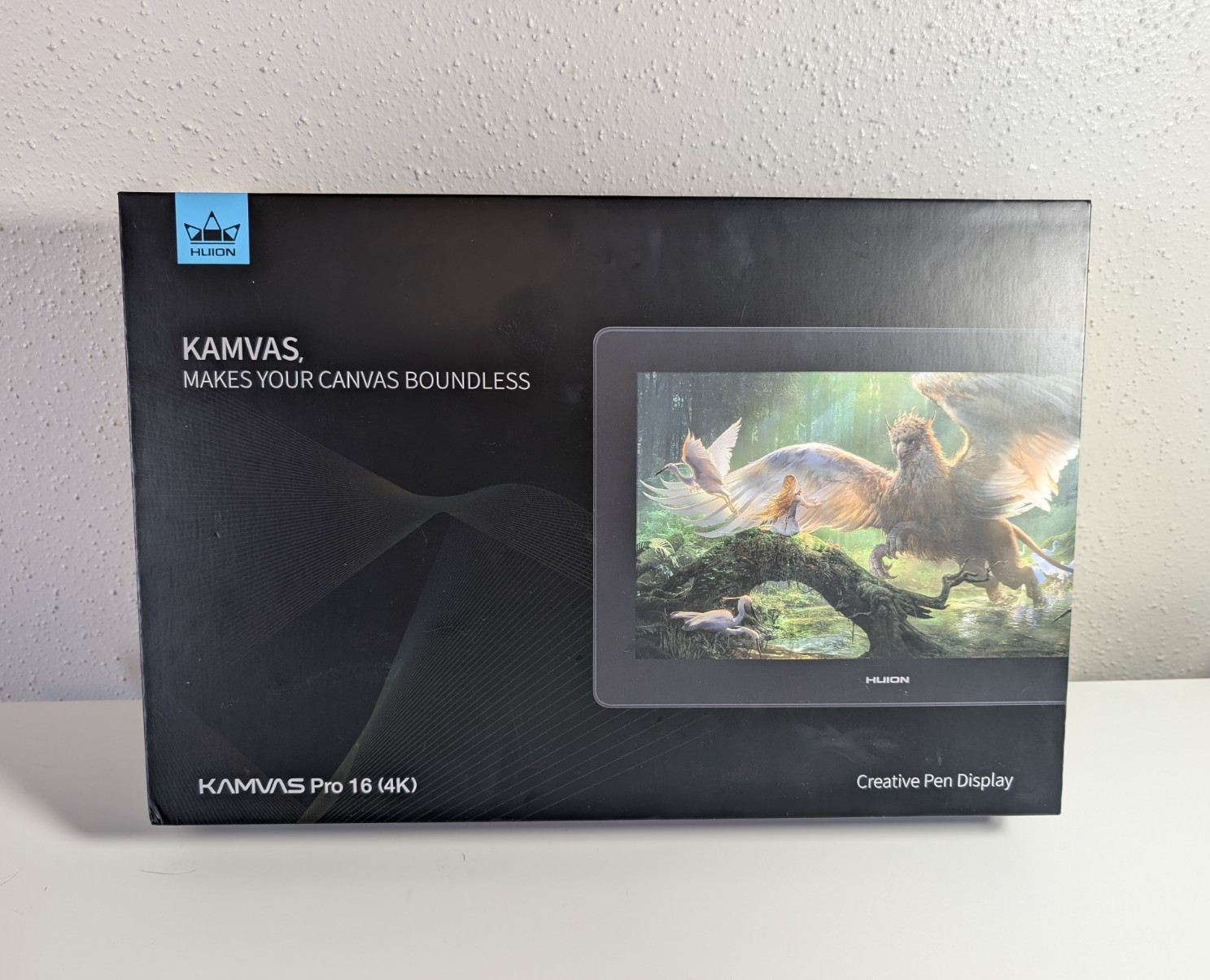 HUION KAMVAS Pro 16 (4K) Creative Pen Display Graphics Tablet (NO CABLES INCL)