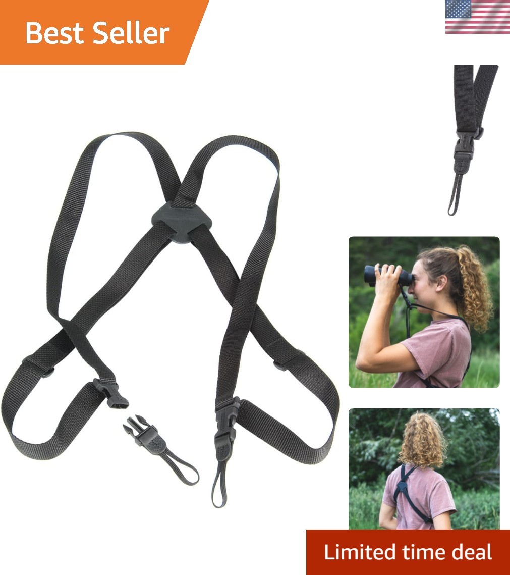 Bino/Cam Harness with Quick Release – Dual Camera Harness & Shoulder Strap – ...