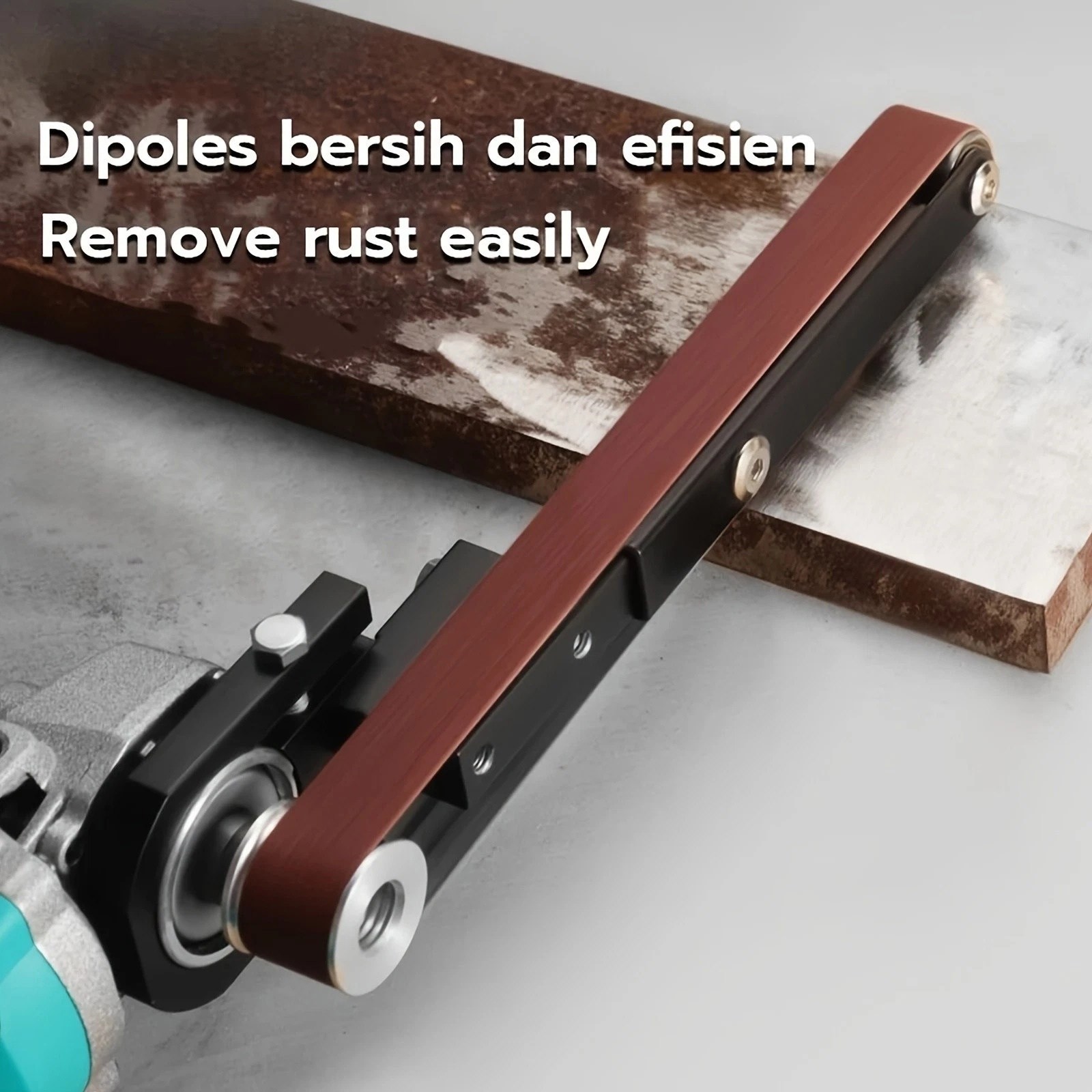 Angle Grinder Belt Sander Converter Unit For Metal Wood Sanding Polishing Kit