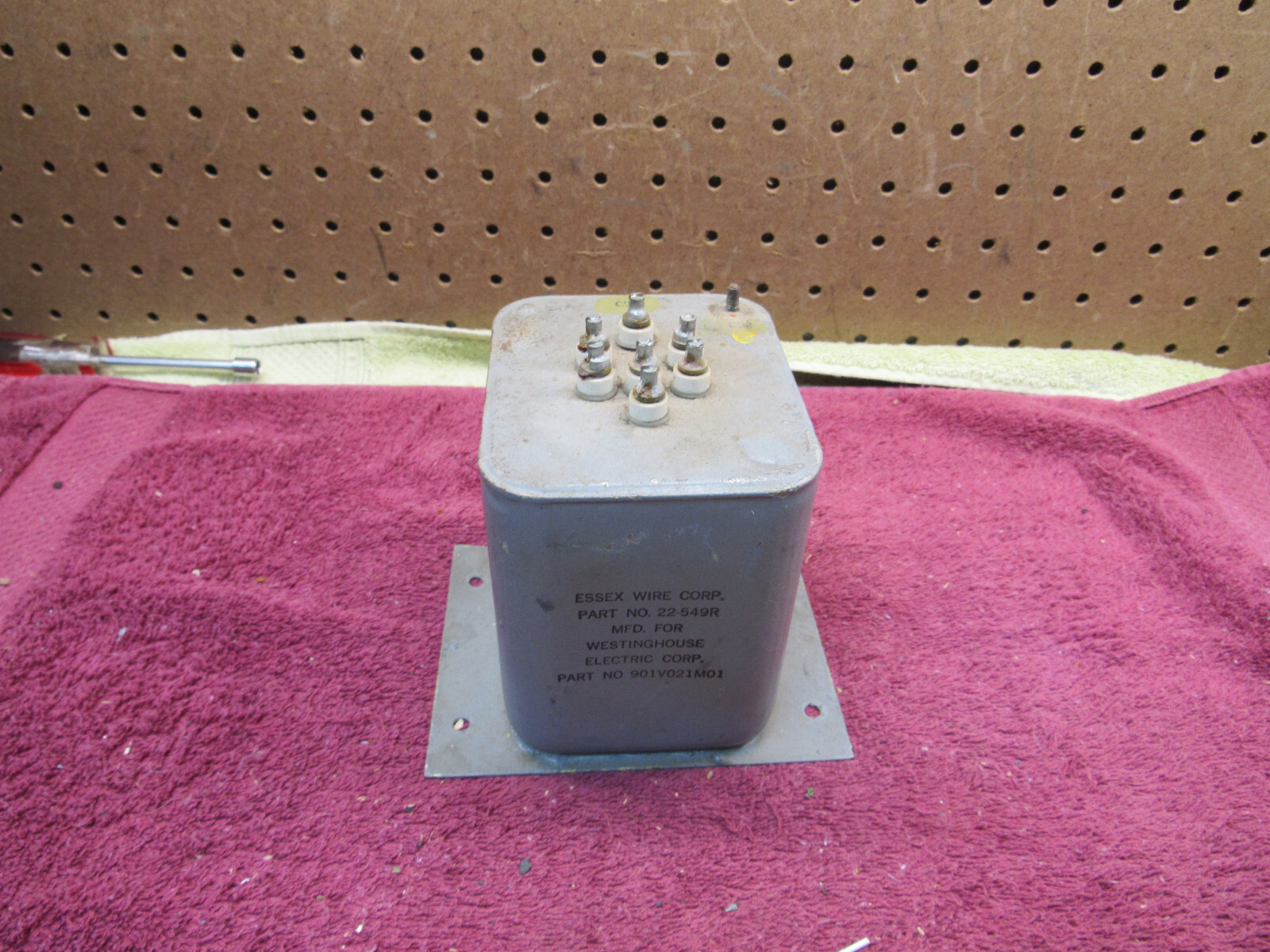 Vintage Essex 22-549R Westinghouse Transformer 901V021M01