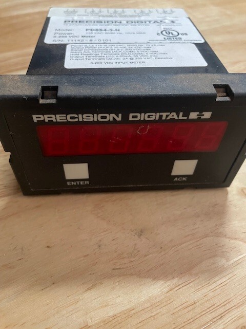 PRECISION DIGITAL PD694-3-N / PD6943N (New Open box)