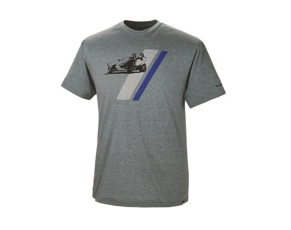 Polaris Slingshot OEM Gears 4 Fears Short Sleeve T-Shirt Grey Men's XL 286791209