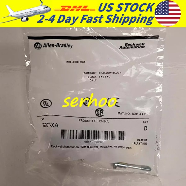 Factory Sealed Allen-Bradley 800T-XA Free Shipping