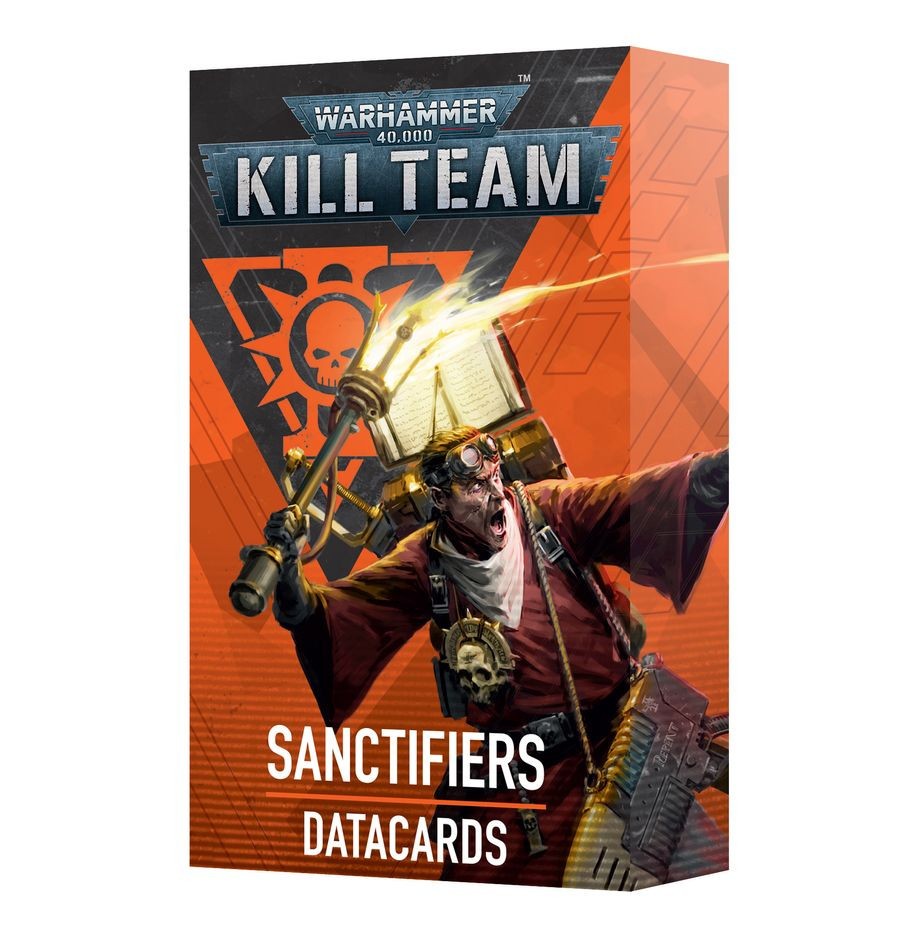 Kill Team Datacards: Sanctifiers - Warhammer 40k - Brand New! 102-59