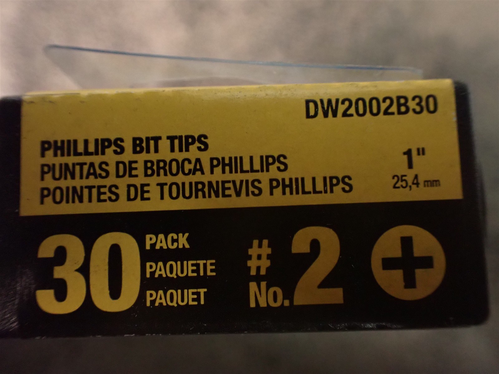 (30 Pack) NEW DeWalt DW2002B30 #2 x 1" Phillips Bit Tips (BN225)