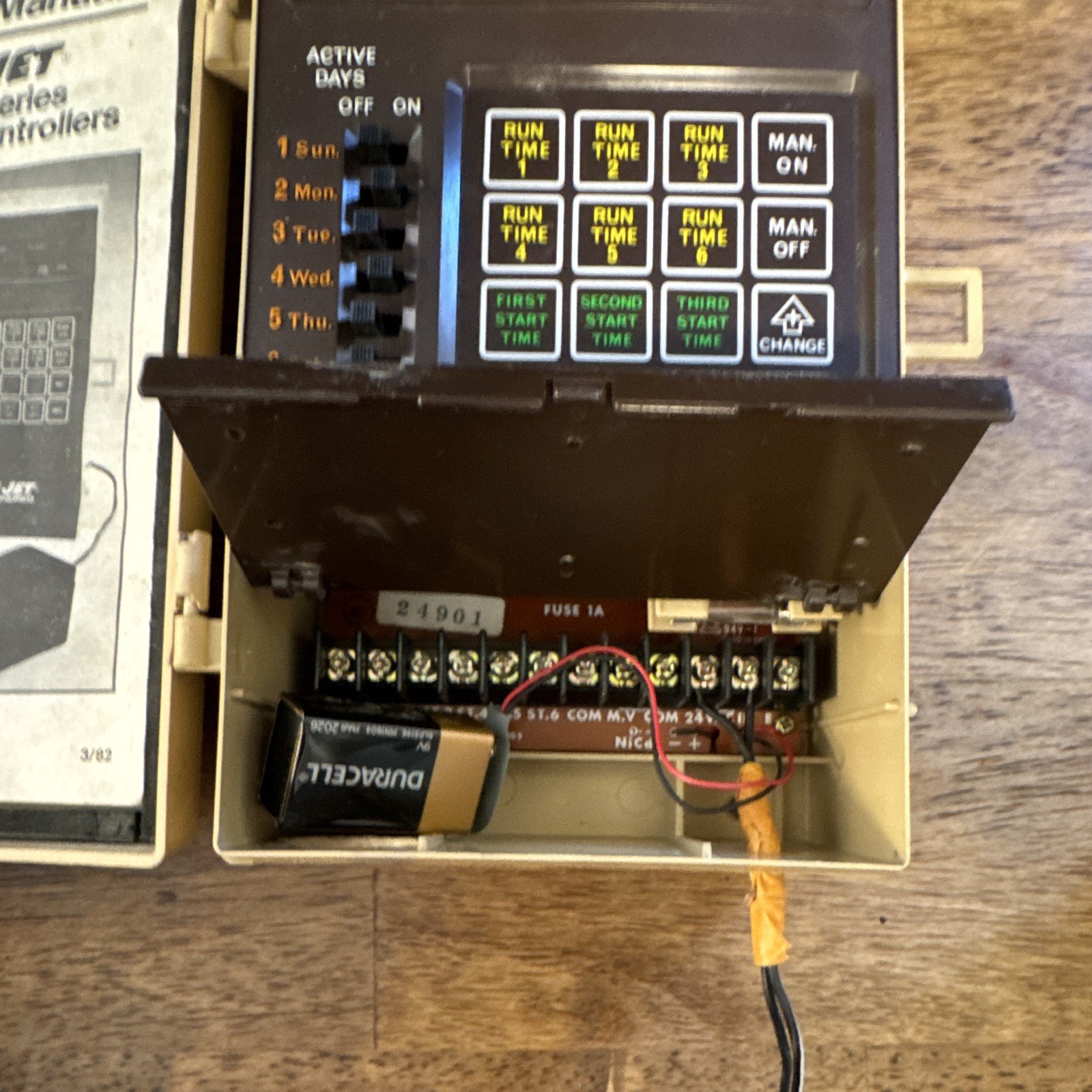 Rain Jet RJC-600 Series RJC Six Hundred Solid State Sprinkler Controller Manual