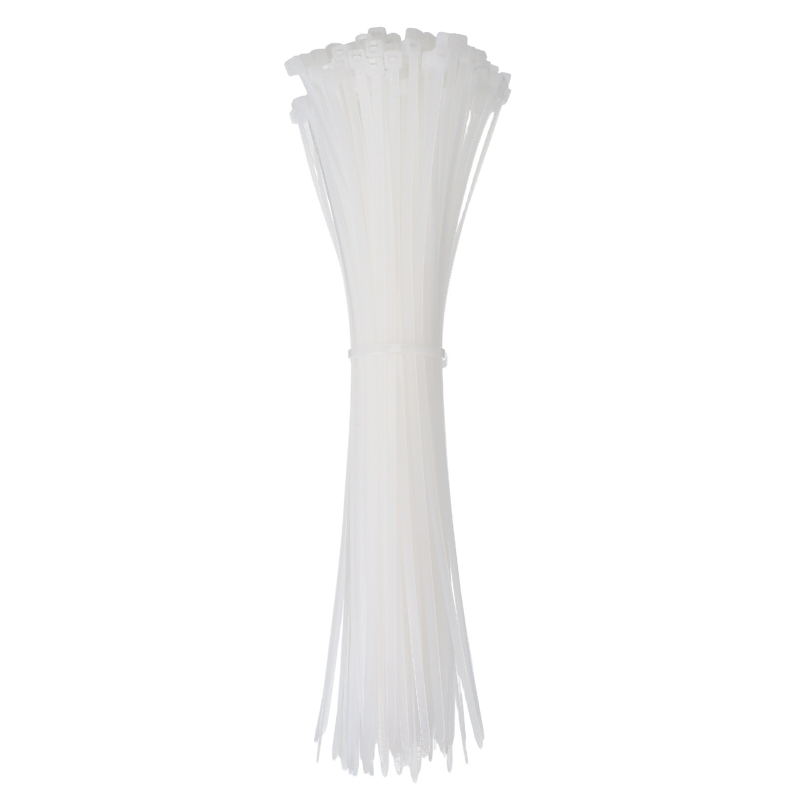 200Pcs 10 Inch x 3.6 mm Zip Ties, Self-Locking Nylon Wire Cable Ties White
