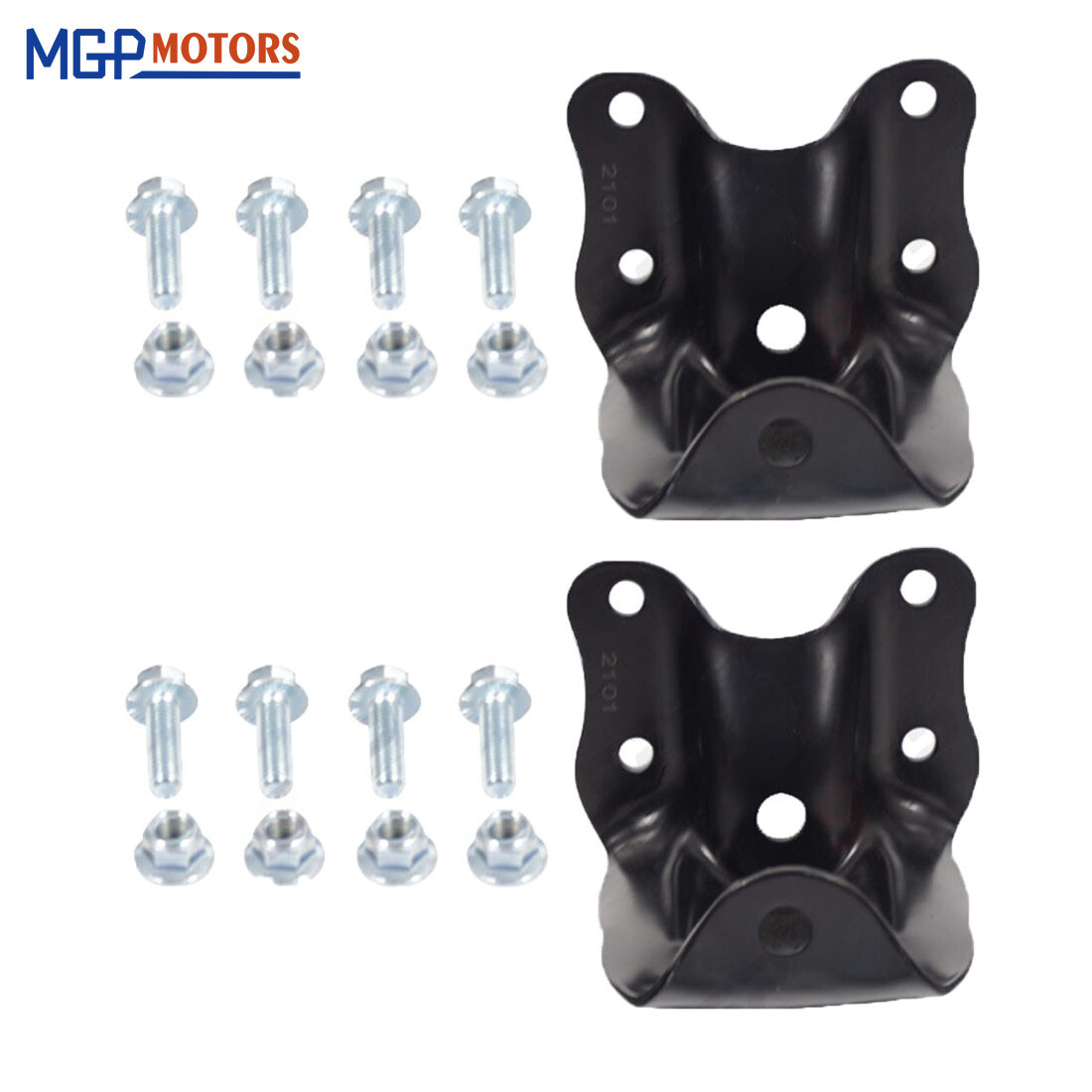 722-010 2PCS Rear Leaf Spring Bracket Kit For 1986-2011 Ford Ranger Mazda B2300