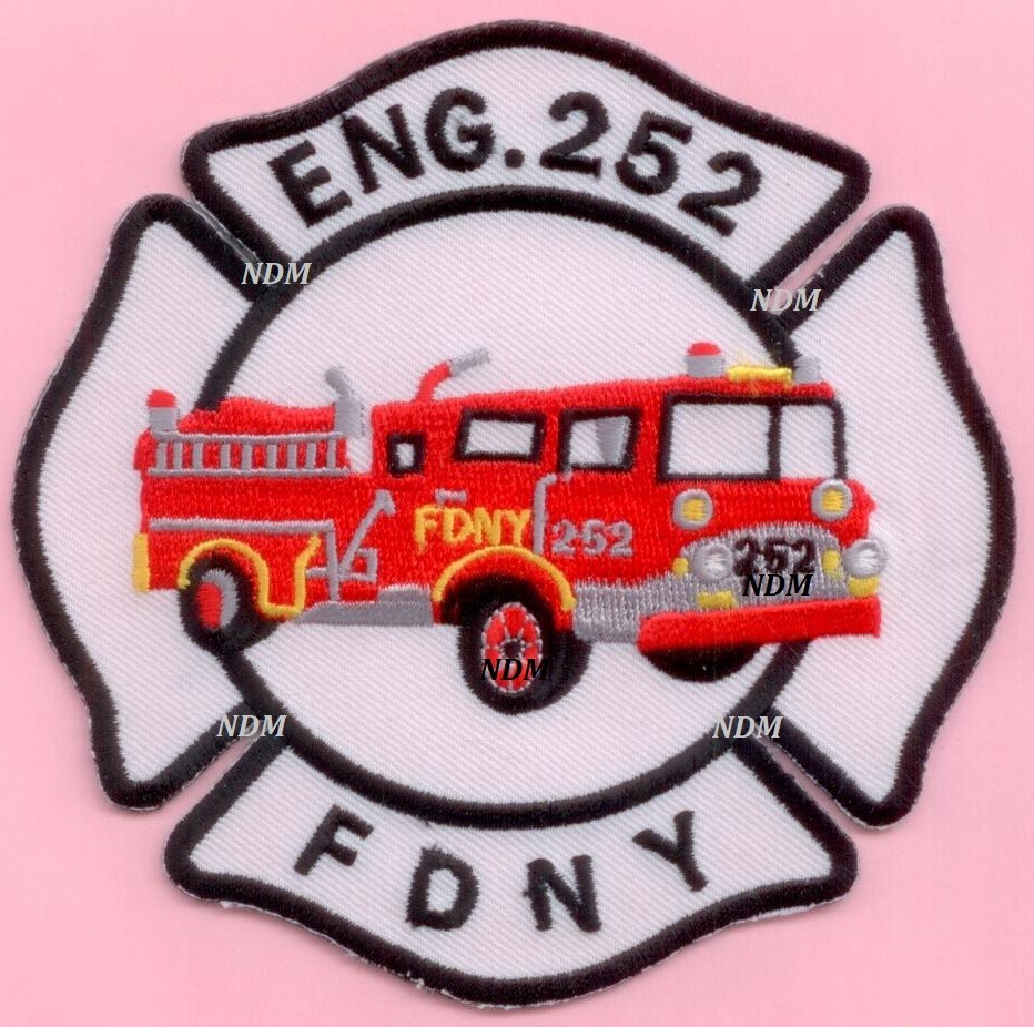 New York City Fire Dept Engine 252 Patch