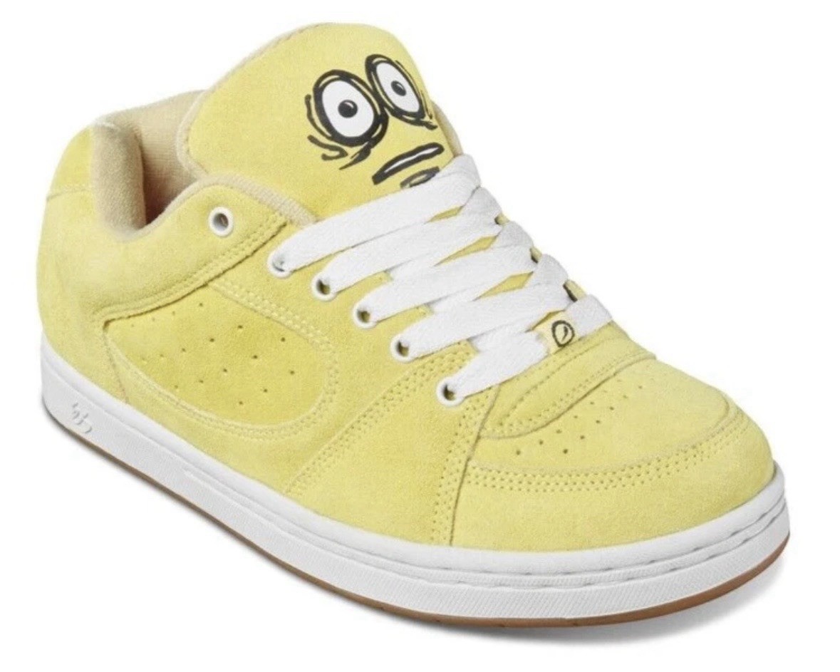 éS OG Acell x Eggcell Skateboard Shoes Fos/Heroin Skateboards Size 13