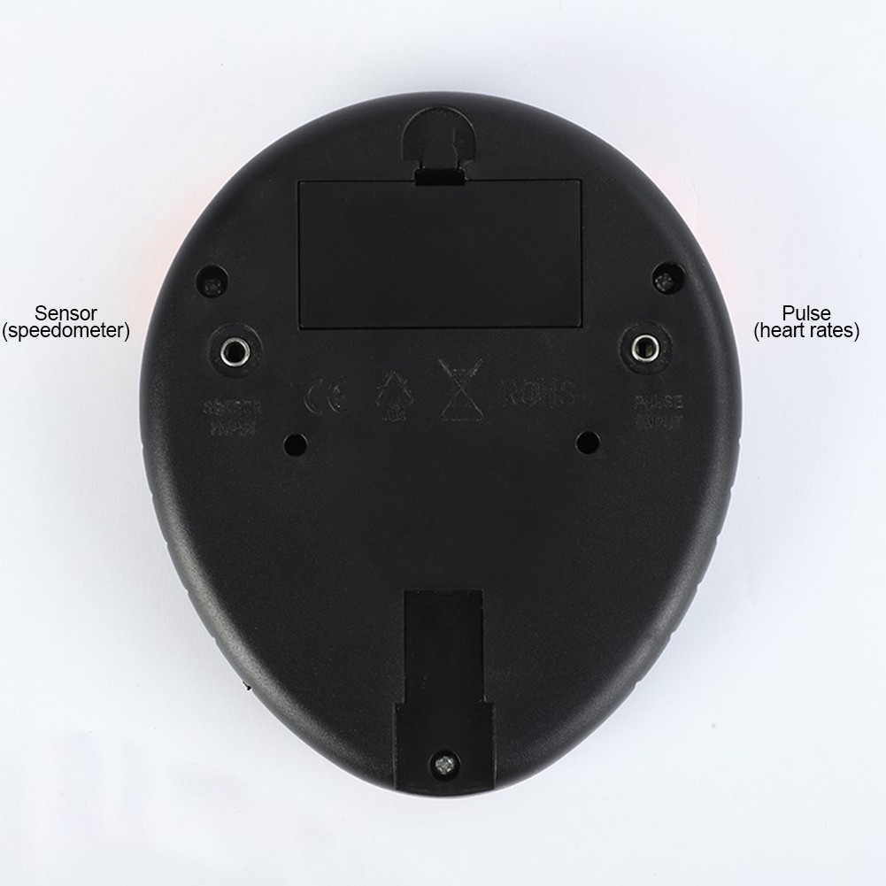 Lightweight LCD Speedometer for Exercise Bikes with Heart Rate Feature