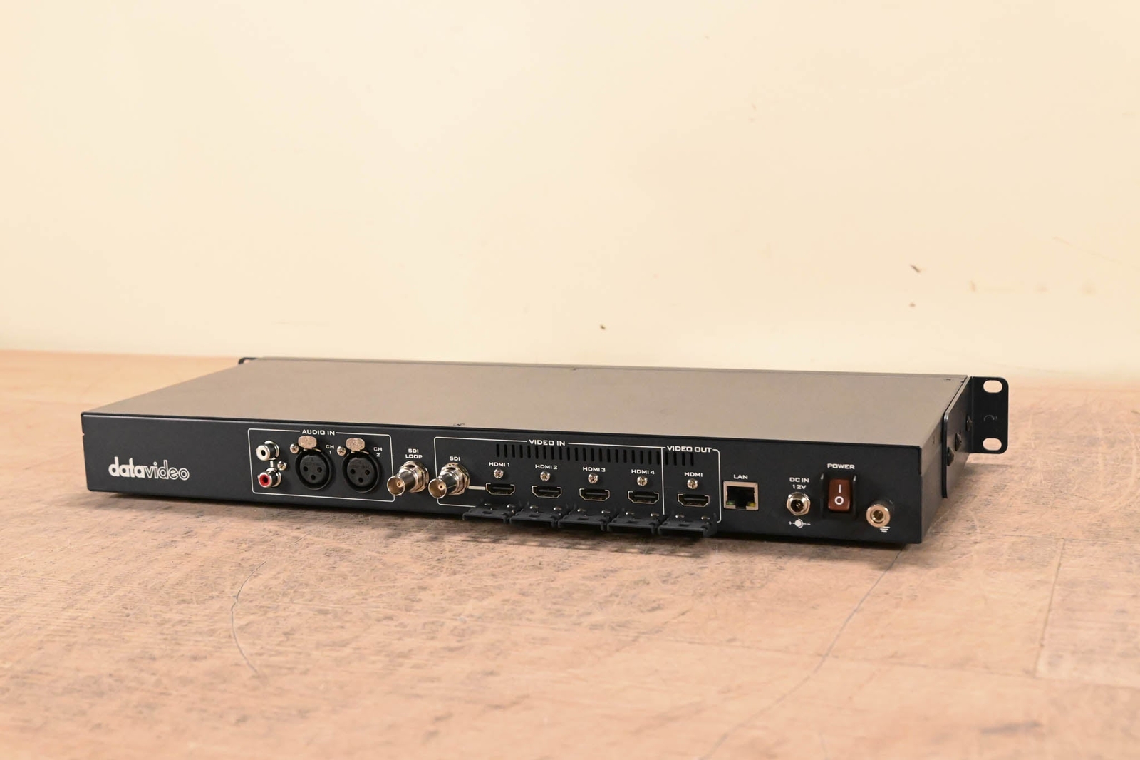 Datavideo NVS-40 4-Channel Streaming Encoder/Recorder (NO POWER SUPPLY) CG01K7D