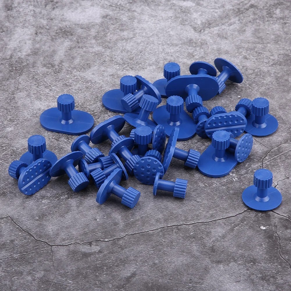 30pcs Glue Tabs Dent Removal Tools PDR Tabs Auto Paintless Dent Repair Tabs