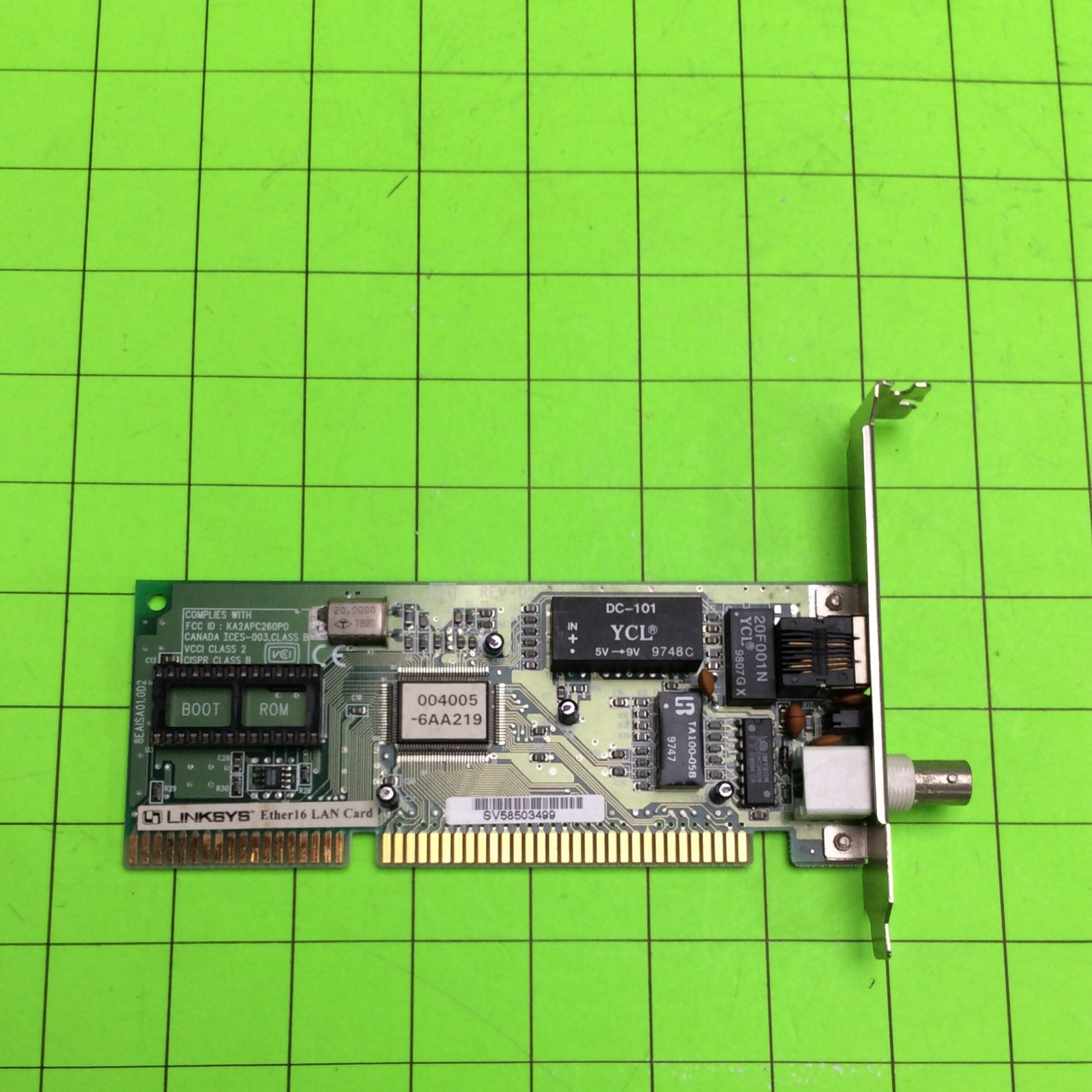 Desktop Computer 8EAISA01.0D2 Network Card