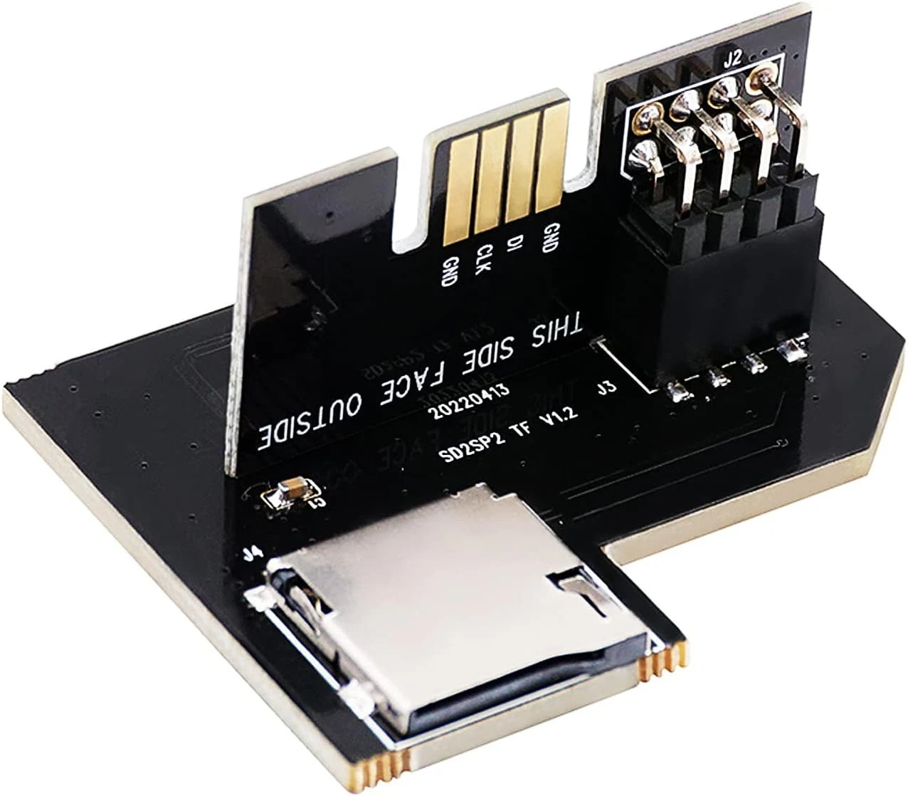 Micro SD Card Adapter TF Card Reader for Gamecube Serial Port 2 (SD2SP2 Pro) V2