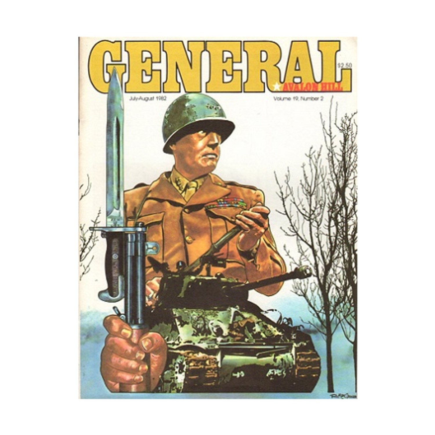 Avalon Hill General Mag Vol. 19, #2 "Battle of the Bulge Longest Day" Mag VG+