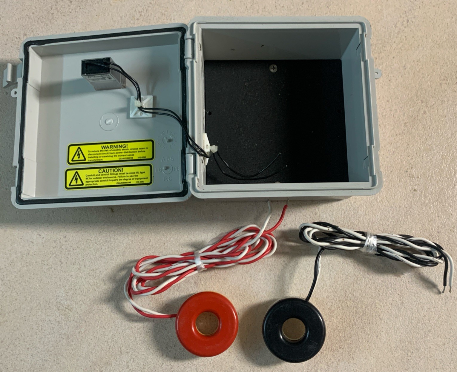 Leviton 6S201-B02 Solid State Electronic Kilowatt Hour Meter (NEW Missing Parts)