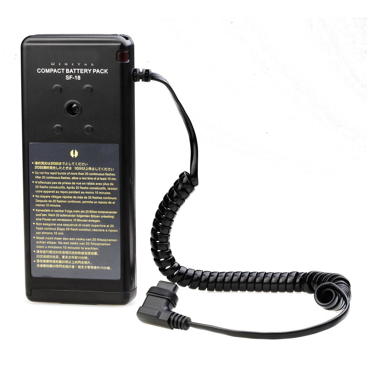 Pro FB18-C flash battery pack for Canon 600EX RT 580EX II 550EX MR-14EX MT-24EX