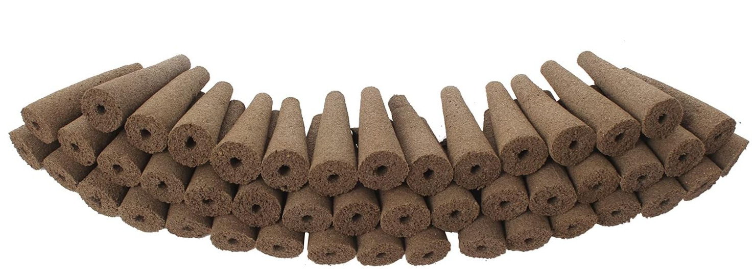 50 Pack Grow Sponges, Seed Starter Pods, pHBalanced, Compatible with AeroGarden