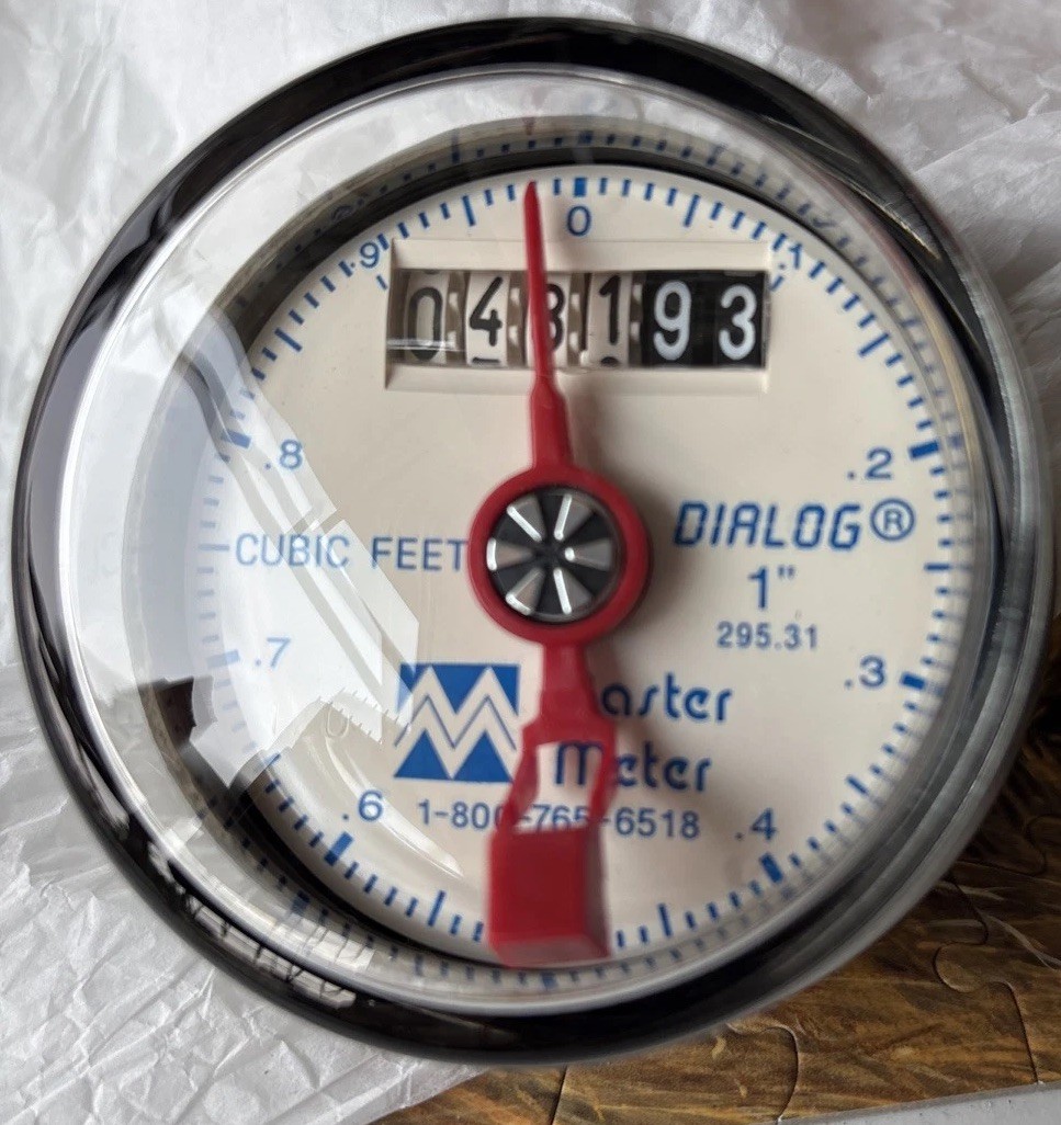 Master Meter 1” BL Bottom Load Multi-Jet Meter