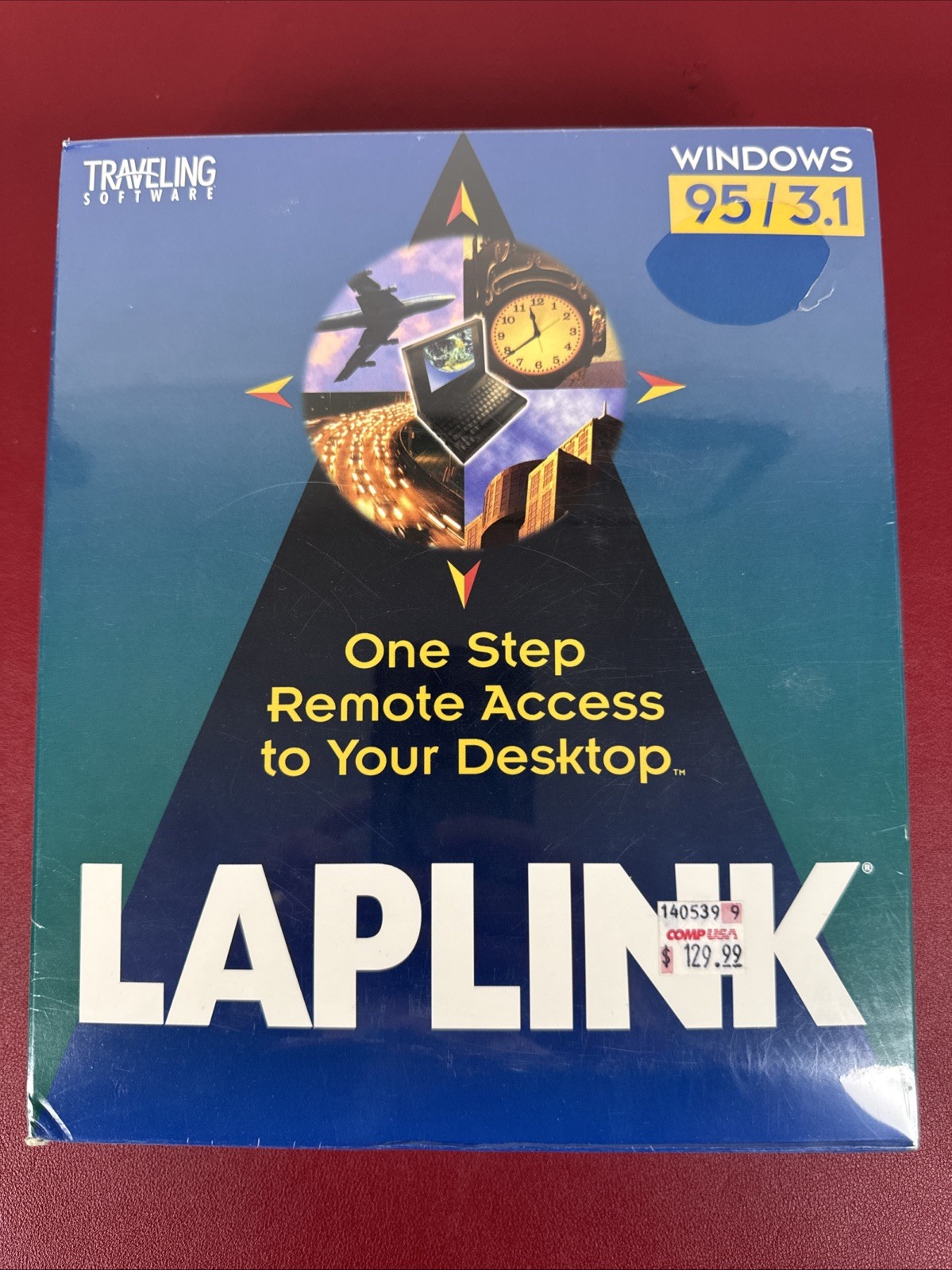 Vintage LapLink for Windows 95/3.1 Sealed Package Traveling Software Ver 7.5