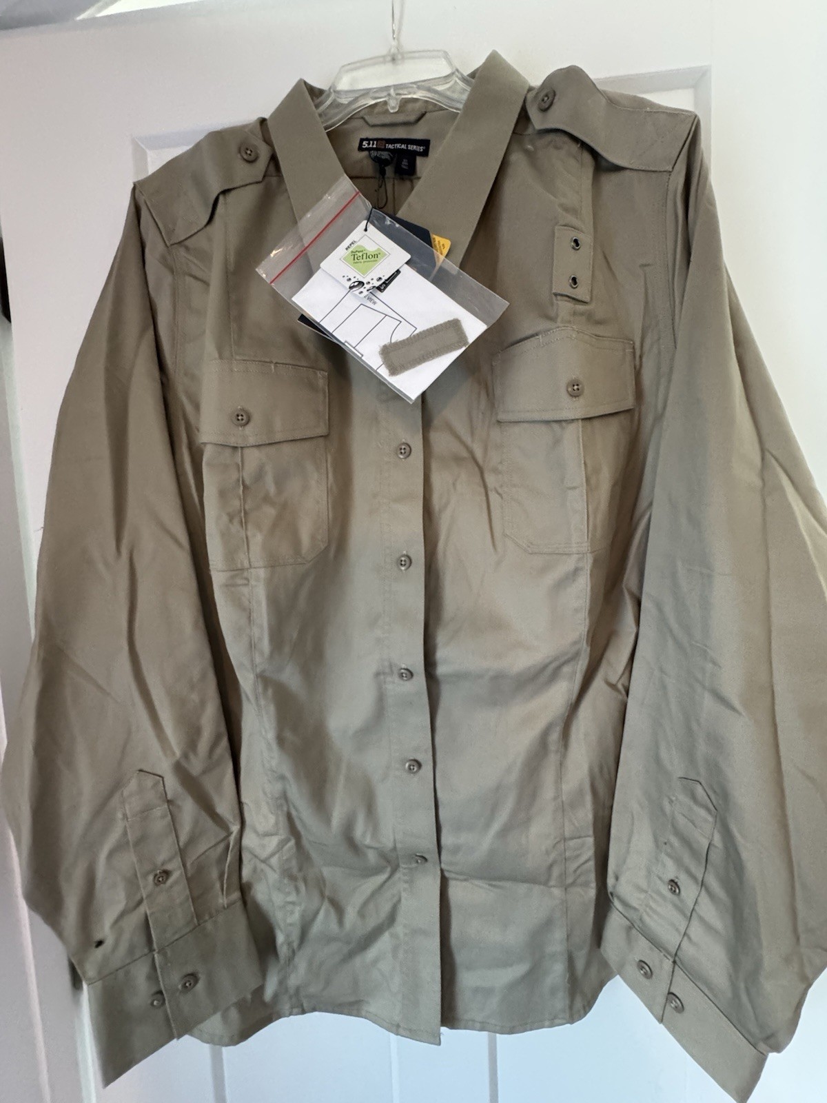 5.11 Tactical Women's  PDU A-Class Long Sleeve Shirt, Size 4X Tall Style 62067W