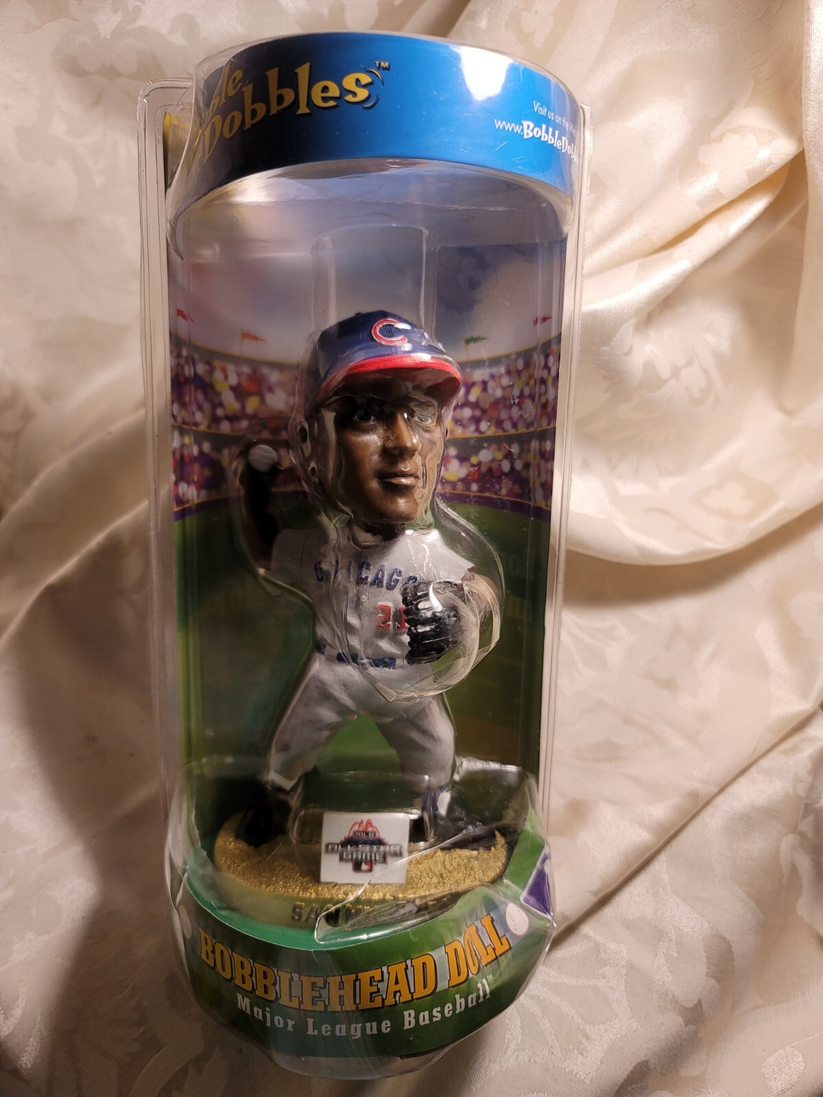 Bobble Dobbles  Sammy Sosa 2003 MLB All-Star Game Bobblehead Plastic Sealed