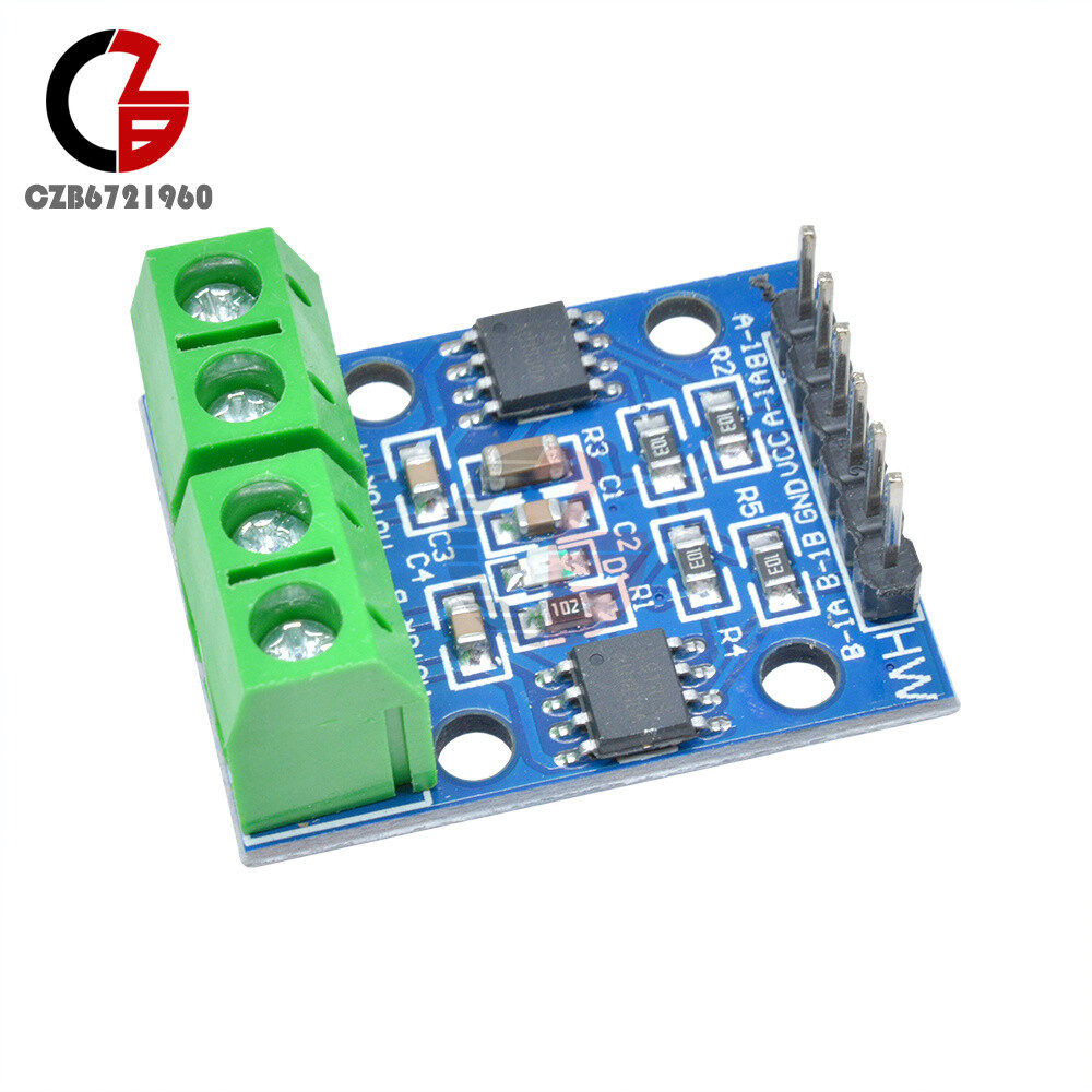 10Pcs H-bridge Stepper Motor Dual DC Motor Driver Controller Board L9110S