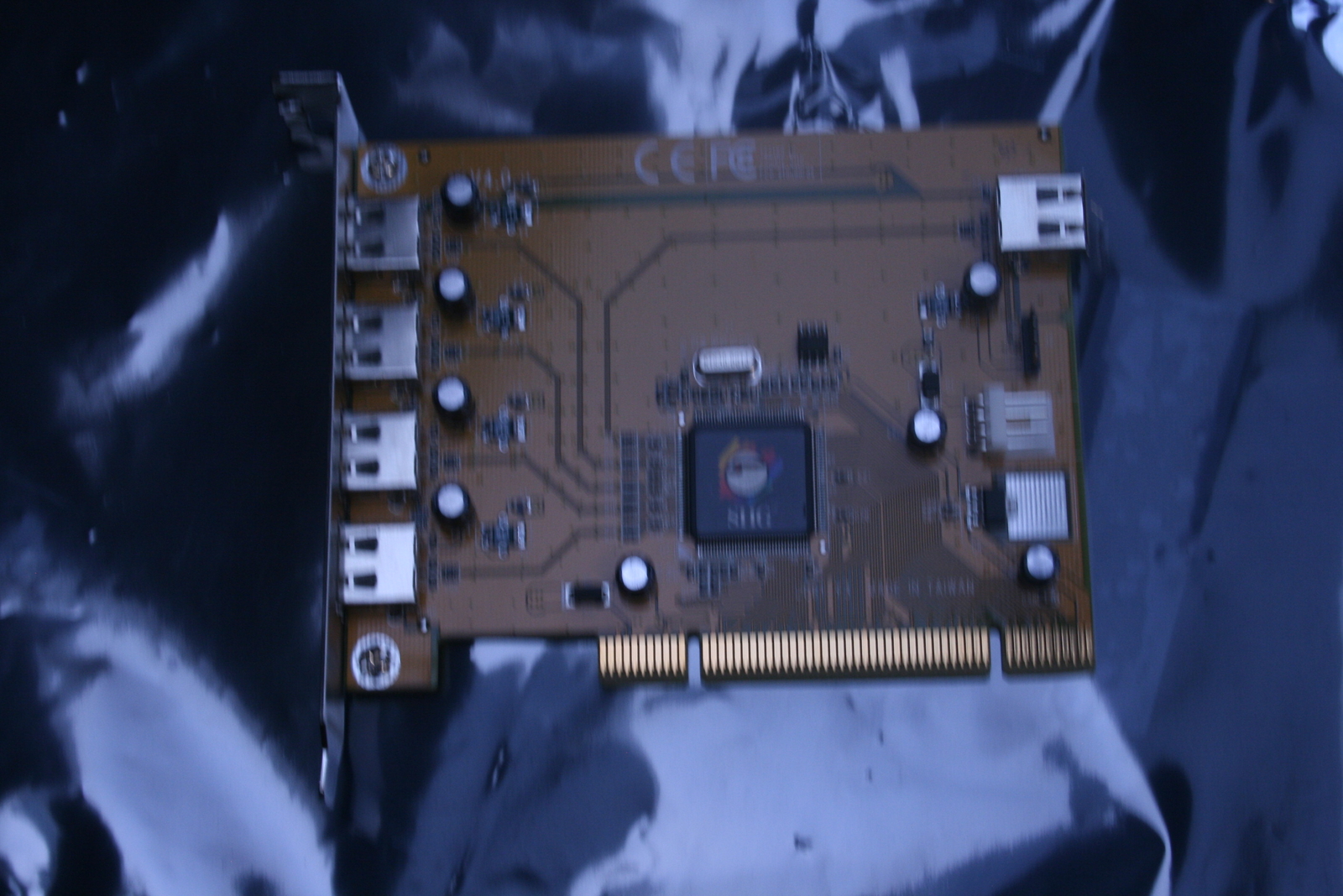 SIIG JU-P50293 U061-Y3 5-Port USB PCI Card Adapter Board