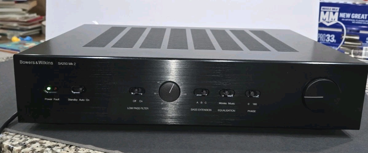 Bowers & Wilkins SA250 Mk2 Subwoofer Amplifier - 250W Class D Mono Amp B&W