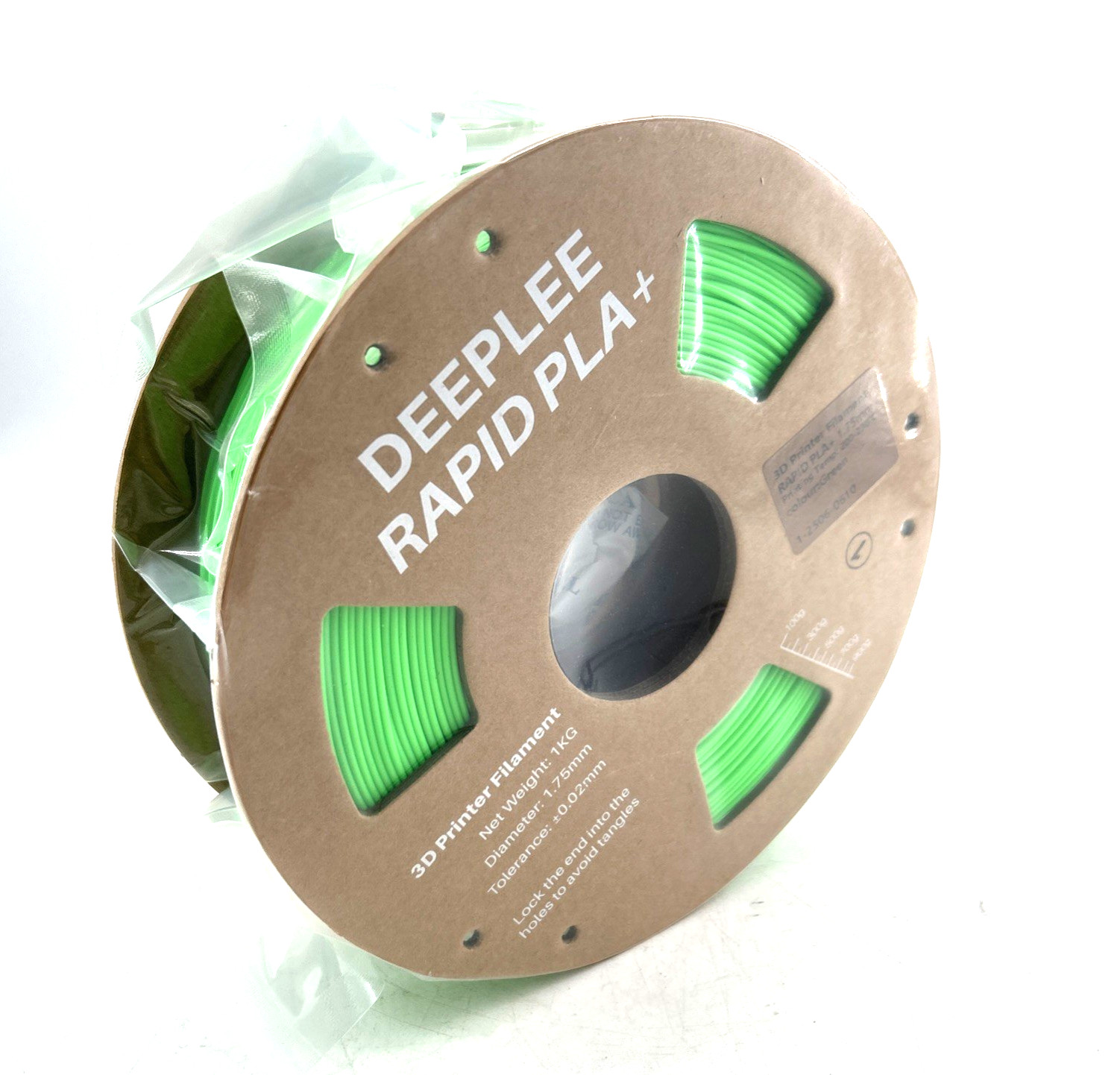 PLA+ 1.75mm 3D Printer Filament PLA Plus with Dimensional PLA+ Green