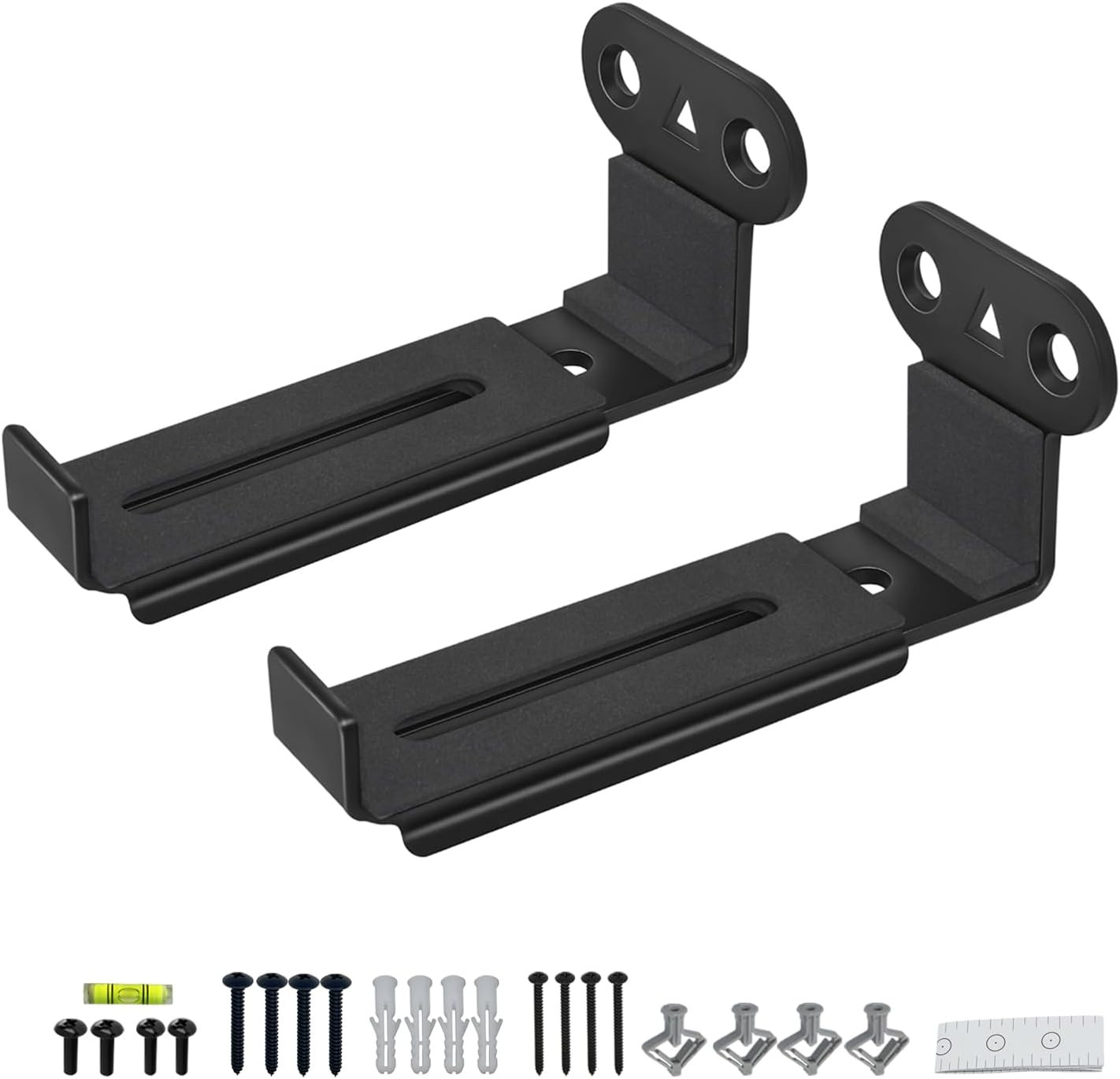 Soundbar Wall Mount,All Metal Sound Bar Mounts under TV for Sonos,, Bose