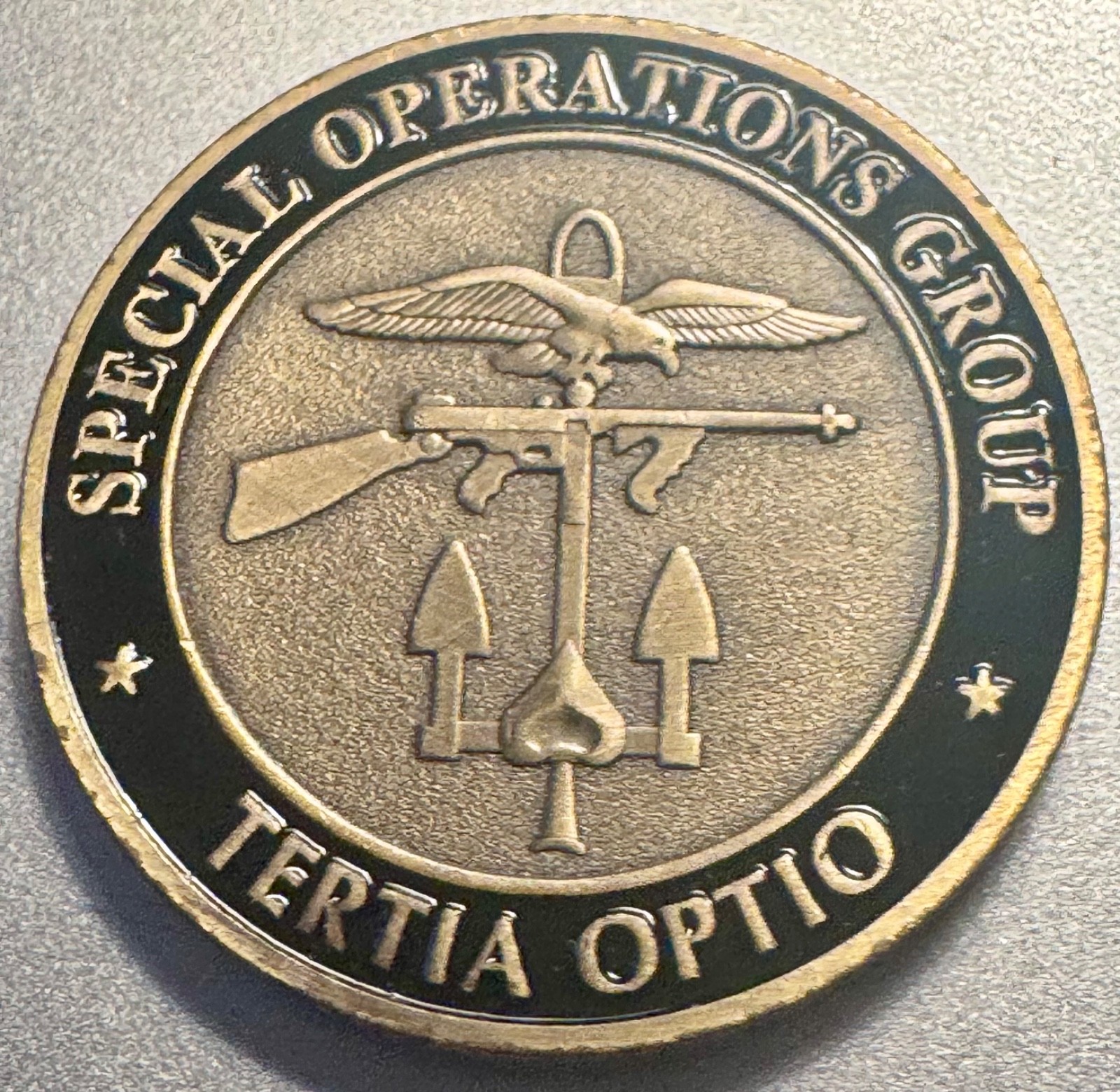 CIA SAD Special Operations Group Special Activities Division Challenge Coin Set