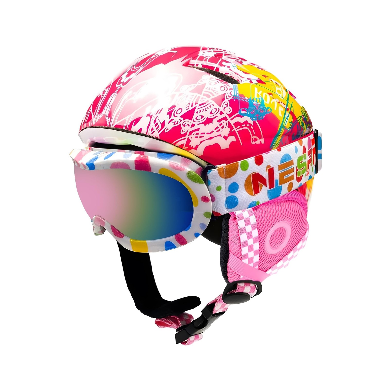 Toddler and Kids Ski Helmet Snowboard Helmet Sled Ultra Lightweight Small Siz...