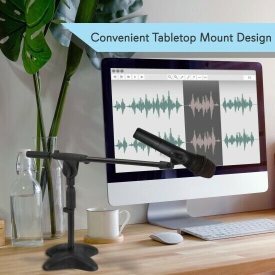 Pyle-Pro PMKS7 Compact Base Microphone Stand
