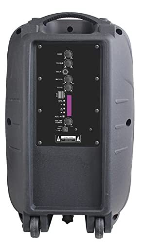 Naxa Electronics NDS-1218D Dual Bluetooth True Wireless Sync Party Speakers ...