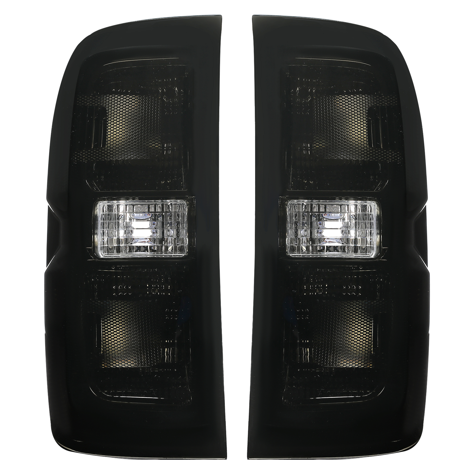 For Chevy Silverado GMC Sierra 2014-2019 #GM2800261 Pair Tail Lights Brake Lamps