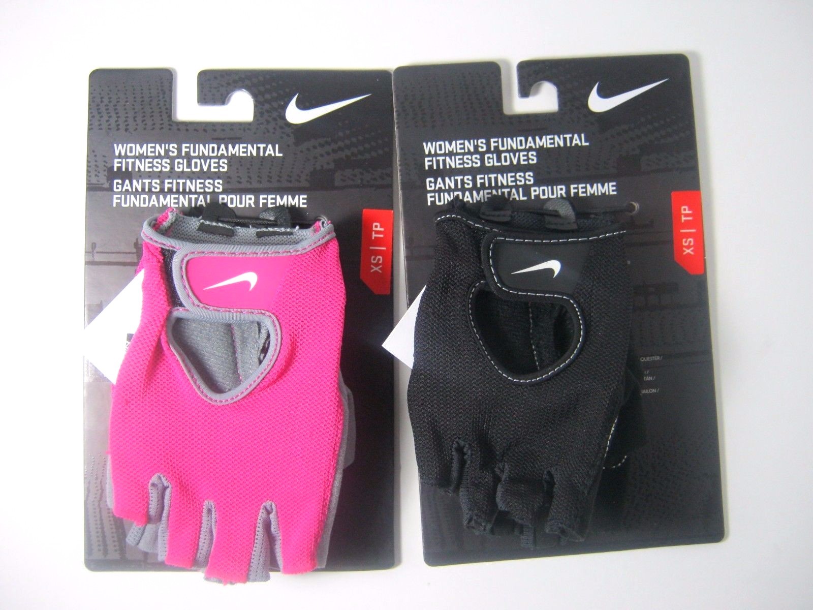 Nike Womens Fundamental Fitness Or Training Gloves Half Finger XS S M L