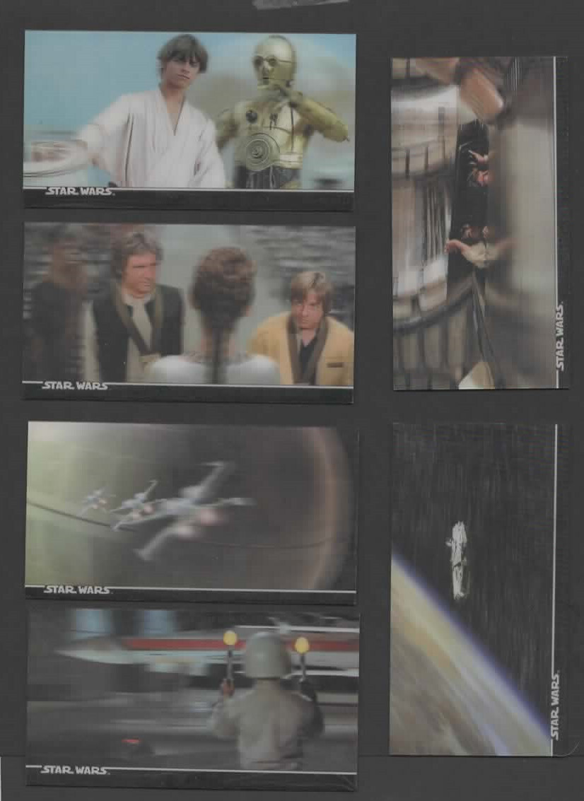 8A1-4  1996 Star Wars 3Di Widevision Trading Card Singles NEW UNCIRCULATED