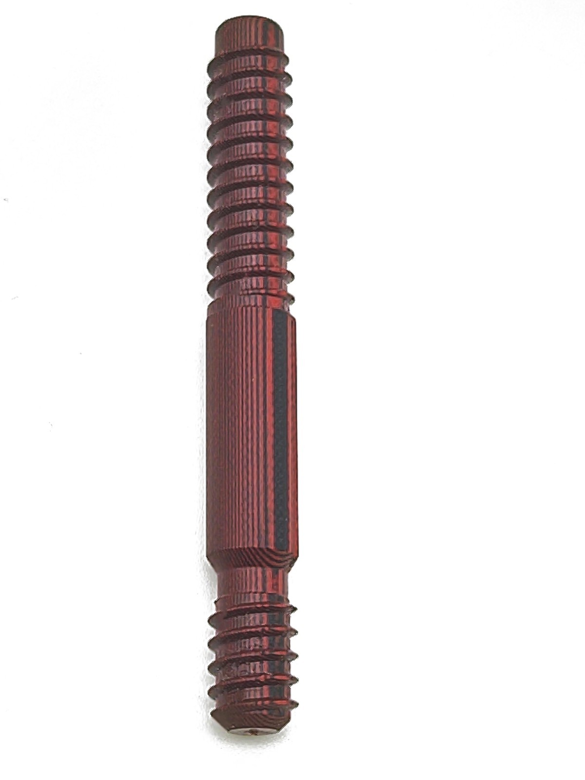 1 Black and Red G10 3/8-10 Modified  Joint Pin