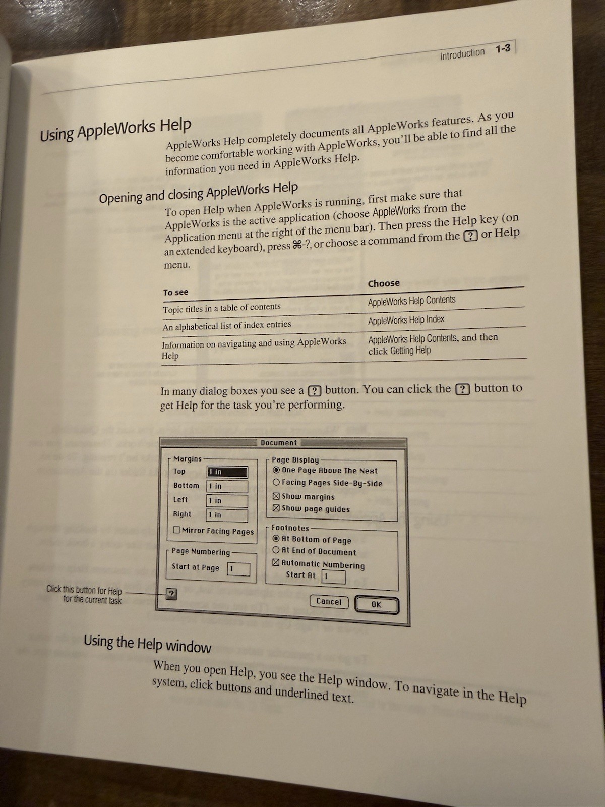 Apple Works 5 Users Manual FOR MAC OS