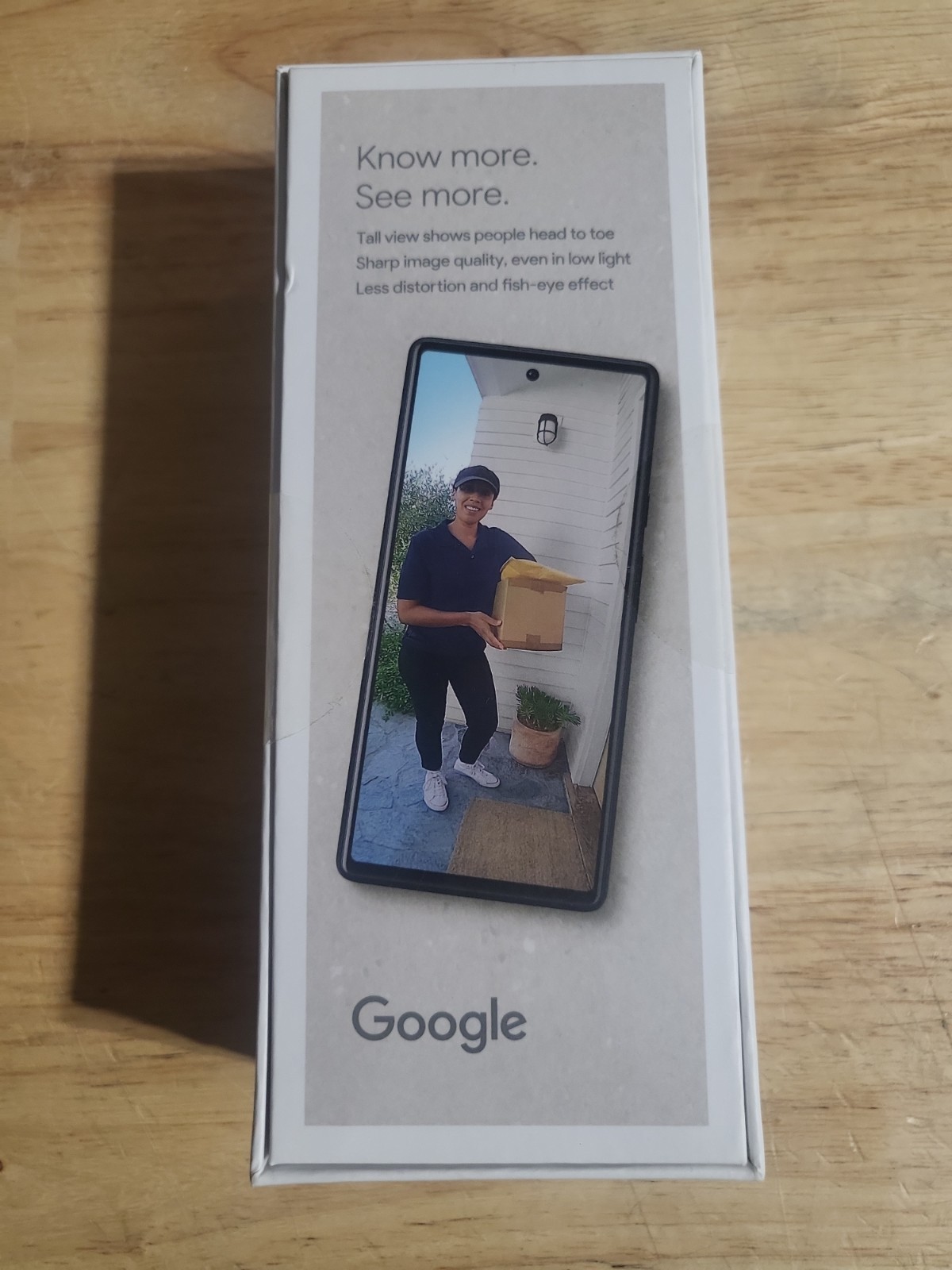 Google Nest Doorbell, Wired - Snow