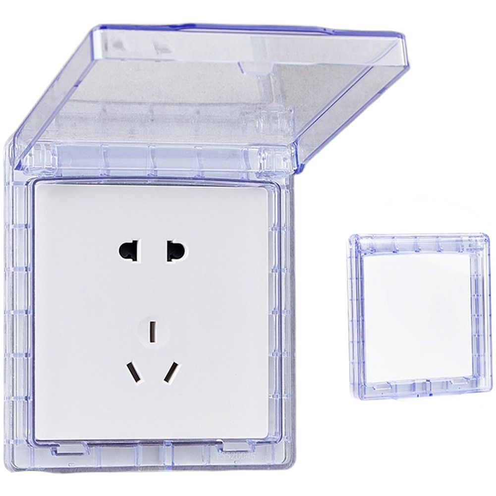 For 86mm Waterproof Cover Box ABS Material for Bathroom Kitchen Wall Mount