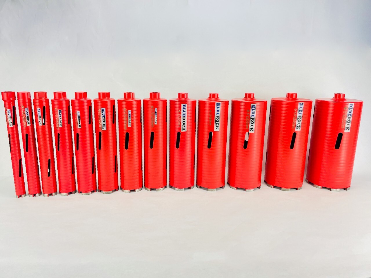DRY Type 13 pc 1"-5" Set Diamond Coring Bit Concrete Core Drill by BLUEROCK Tool